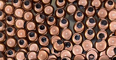 Miracle Beads rust-brown - beads 12mm - large hole 4,5mm - 50 gram approx. 63 pieces