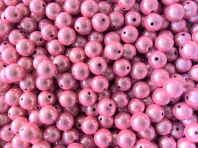 Miracle Beads rosa - Perlen 12mm - 50 Gramm ca. 56 Stück