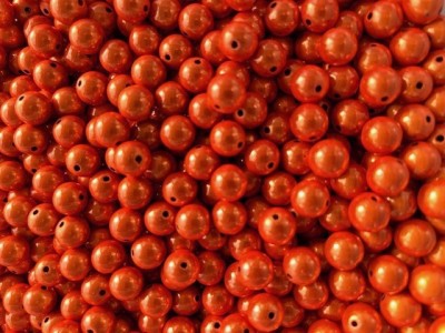 Miracle Beads orange - Perlen 12mm - 50 Gramm ca. 56 Stück