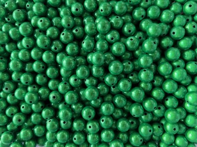 Miracle Beads grün - Perlen 12mm - 50 Gramm ca. 56 Stück