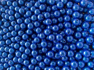 Miracle Beads blau - Perlen 12mm - 50 Gramm ca. 56 Stück